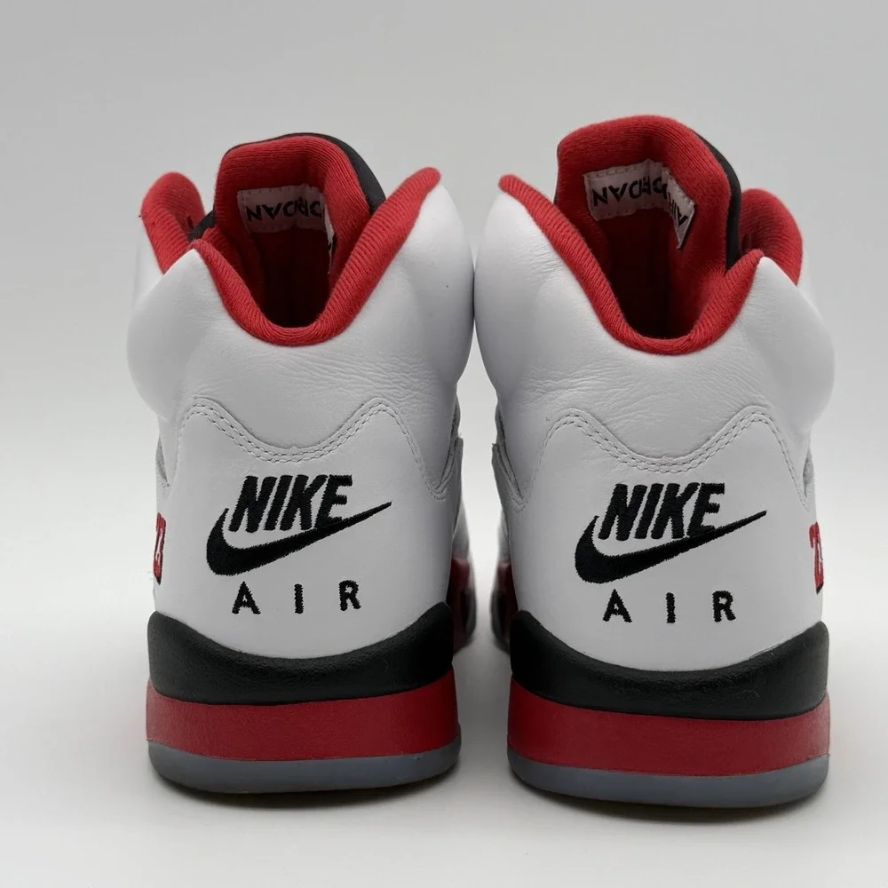 Air Jordan‎ 5 Retro OG Fire Red Black Tongue HQ7978-101 12M clean/authenticated!